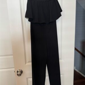 Strapless Black Jumpsuit